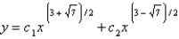 <strong>The solution of the differential equation is</strong> A) B) C) D) E)