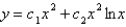 <strong>The solution of the differential equation is</strong> A) B) C) D) E)