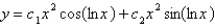 <strong>The solution of the differential equation is</strong> A) B) C) D) E)