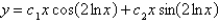 <strong>The solution of the differential equation is</strong> A) B) C) D) E)
