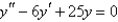 <strong>Two linearly independent solutions of the differential equation are</strong> A) B) C) D) E)