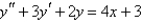 <strong>A particular solution of the differential equation is</strong> A) B) C) D) E)