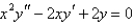 <strong>The solution of the equation for the differential equation is</strong> A) B) C) D) E)