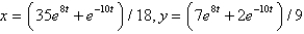 <strong>The solution of the initial value problem is</strong> A) B) C) D) E)