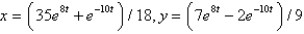 <strong>The solution of the initial value problem is</strong> A) B) C) D) E)