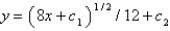 <strong>The solution of the differential equation is</strong> A) B) C) D) E)