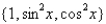 <strong>Which of the following sets of functions are linearly independent on ? Select all that apply.</strong> A) B) C) D) E)