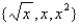 <strong>Which of the following sets of functions are linearly independent on ? Select all that apply.</strong> A) B) C) D) E)