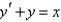 <strong>The solution of the differential equation is</strong> A) B) C) D) E)