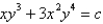 <strong>The differential equation is</strong> A) exact with solution B) exact with solution C) exact with solution D) exact with solution E) not exact
