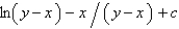 <strong>The solution of is</strong> A) B) C) D) E) it cannot be solved