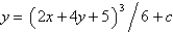 <strong>The differential equation has the solution</strong> A) B) C) D) E)