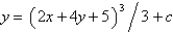 <strong>The differential equation has the solution</strong> A) B) C) D) E)