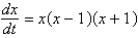 <strong>The autonomous differential equation has a solution that is</strong> A) increasing everywhere B) decreasing everywhere C) increasing if D) decreasing if E) increasing if