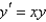 <strong>The solution of the differential equation is</strong> A) B) C) D) E)
