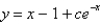 <strong>The solution of the differential equation is</strong> A) B) C) D) E)