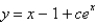 <strong>The solution of the differential equation is</strong> A) B) C) D) E)