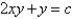 <strong>The differential equation is</strong> A) exact with solution B) exact with solution C) exact with solution D) exact with solution E) not exact