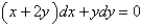 <strong>The differential equation can be solved using the substitution</strong> A) B) C) D) E) it cannot be solved using a substitution
