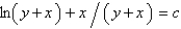 <strong>The solution of is</strong> A) B) C) D) E) it cannot be solved