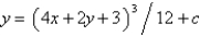 <strong>The differential equation has the solution</strong> A) B) C) D) E)