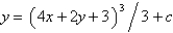<strong>The differential equation has the solution</strong> A) B) C) D) E)