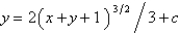 <strong>The differential equation has the solution</strong> A) B) C) D) E)