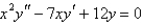 <strong>The values of m for which is a solution of are</strong> A) and 4 B) and C) 3 and 4 D) 2 and 6 E) 3 and