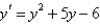 <strong>The values of c for which is a constant solution of are</strong> A) 1 and 6 B) and 6 C) 1 and D) and 3 E) 2 and 3