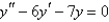 <strong>The values of m for which is a solution of are</strong> A) 1 and 7 B) and 6 C) 1 and 6 D) 1 and E) and 7