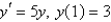 <strong>The solution of the initial value problem is , where </strong> A) B) 3 C) D) E)
