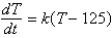 <strong>The temperature of a cup of coffee obeys Newton's law of cooling. The initial temperature of the coffee is and one minute later, it is . The ambient temperature of the room is . If represents the temperature of the coffee at time t, the correct differential equation for the temperature is</strong> A) B) C) D) E)