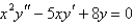<strong>The values of m for which is a solution of are</strong> A) 2 and 4 B) and C) 3 and 5 D) 2 and 3 E) 1 and 5