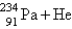 <strong>When undergoes \beta emission, what are the products?</strong> A) + \beta B) C) + \beta D) + \beta E) + \beta