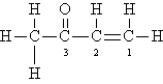<strong>Consider the following Lewis structure. (Lone pairs are not drawn in.) Which statement about the molecule is false?</strong> A) Oxygen is sp<sup>3</sup> hybridized. B) This molecule contains 28 valence electrons. C) C-2 is sp<sup>2</sup> hybridized with bond angles of 120. D) There are 10 sigma and 2 pi bonds. E) There are some H-C-H bond angles of about 109 \degree in the molecule.
