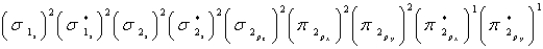 <strong>Oxygen is paramagnetic and has a bond order of two. Which of the following represents the ground electronic state for oxygen?</strong> A) B) C) D) A and C are equally probable E) None of the above