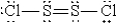 <strong>When molten sulfur reacts with chlorine gas, a vile-smelling orange liquid forms that is found to have the empirical formula SCl. Which of the following could be the correct Lewis structure for this compound?</strong> A) B) C) D) E)