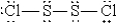 <strong>When molten sulfur reacts with chlorine gas, a vile-smelling orange liquid forms that is found to have the empirical formula SCl. Which of the following could be the correct Lewis structure for this compound?</strong> A) B) C) D) E)