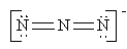 <strong>Which of the following is not a valid resonance structure for N<sub>3</sub><sup>-</sup>?</strong> A) B) C) D) E) All are valid.