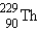 <strong>Actinium-229 undergoes beta particle production. What is the other product?</strong> A) B) C) D) E) none of these