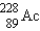 <strong>Actinium-229 undergoes beta particle production. What is the other product?</strong> A) B) C) D) E) none of these