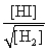 <strong>Consider the following equilibrium: H<sub>2</sub>(g) + I<sub>2</sub>(s) 2HI(g) The equilibrium expression is</strong> A) B) C) D) E)