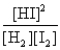 <strong>Consider the following equilibrium: H<sub>2</sub>(g) + I<sub>2</sub>(s) 2HI(g) The equilibrium expression is</strong> A) B) C) D) E)