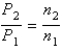 <strong>You have a partially filled party balloon with 2.00 g of helium gas. You then add 3.00 g of hydrogen gas to the balloon. Assuming constant temperature and pressure, how many times bigger is the party balloon - comparing before and after the hydrogen gas has been added. Choose the best formula to use to solve this problem. (V = volume of the gas, n = moles of the gas, m = mass of the gas, P = pressure of the gas.)</strong> A) B) C) D) E)