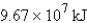<strong>How much energy will be needed to heat 69.7 gal of water from 22.0°C to 110.0°C? (Note that 1.00 gal weighs 3.77 kg and that water has a specific heat capacity of 4.184 J/g·°C.)</strong> A) B) C) D) E)