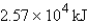 <strong>How much energy will be needed to heat 69.7 gal of water from 22.0°C to 110.0°C? (Note that 1.00 gal weighs 3.77 kg and that water has a specific heat capacity of 4.184 J/g·°C.)</strong> A) B) C) D) E)