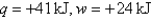 <strong>Calculate given the following information: </strong> A) 17 kJ B) 65 kJ C) -65 kJ D) -17 kJ E) 1.7 kJ