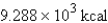 <strong>Perform the indicated conversion: 38.86 kJ =____ kcal</strong> A) B) 9.288 kcal C) D) E) 0.1077 kcal