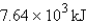 <strong>Determine the enthalpy change when 19.4 g of carbon is reacted with oxygen according to the reaction </strong> A) 636 kJ B) C) -636 kJ D) -7.64 kJ E) 6.76 kJ