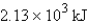 <strong>For the reaction What is the enthalpy change when 15.0 mol of hydrogen gas reacts with excess oxygen.</strong> A) 19.1 kJ B) -19.1 kJ C) D) - E) -